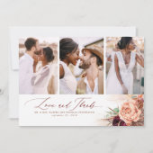 Merci de Mariage tropical de Terracotta (Devant)