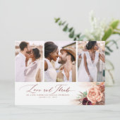 Merci de Mariage tropical de Terracotta (Debout devant)