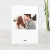 Merci de Mariage végétal floral sur mesure (Dos)