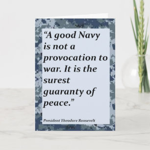 Merci de marine pour votre carte de service