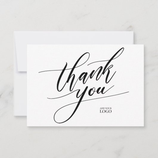 Merci de marque de la calligraphie (Devant)