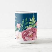 Merci de m'avoir aidé à fleurir Mug Floral (Centre)