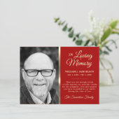 Merci de mémoire funéraire de la Sympathie Rouge (Debout devant)