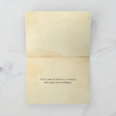 Merci de message personnalisé Vintage amusant (Intérieur)