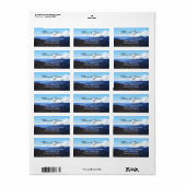 Merci de montagne pour Étiquette de la sympathie (Feuille entière)