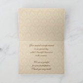 Merci de musique de mariage avec le blanc et le (Intérieur)