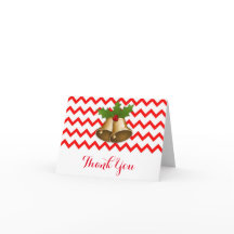 Merci de Noël de Bell d'or de Chevron