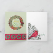 Merci de Noël illustré (Intérieur)
