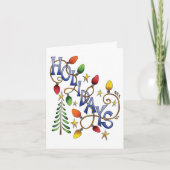 Merci de Noël vintage (Devant)