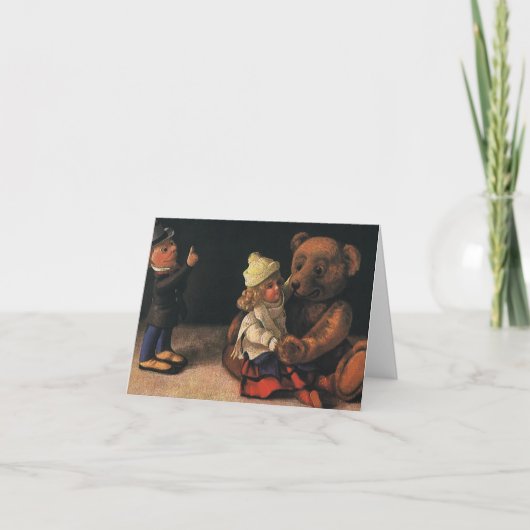 Merci de Noël vintage (Devant)