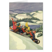 Merci de Noël vintage (Devant)