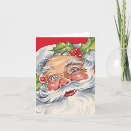 Merci de Noël vintage (Devant)