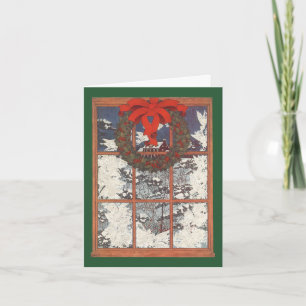 Merci de Noël vintage