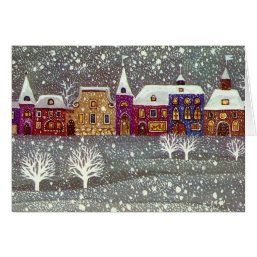 Merci de Noël vintage (Devant Horizontal)