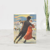 Merci de Noël vintage (Devant)