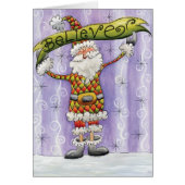 Merci de Noël vintage (Devant)