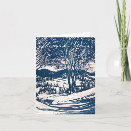 Merci de Noël vintage (Devant)