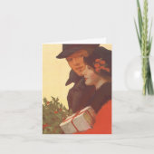 Merci de Noël vintage (Devant)