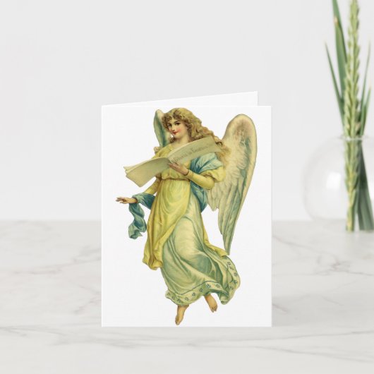 Merci de Noël vintage (Devant)