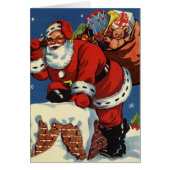 Merci de Noël vintage (Devant)