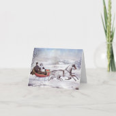 Merci de Noël vintage (Devant)