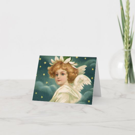 Merci de Noël vintage (Devant)