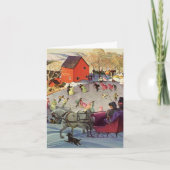 Merci de Noël vintage (Devant)