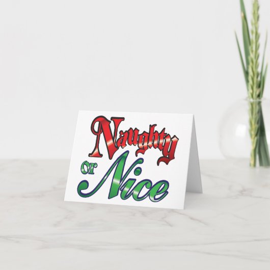 Merci de Noël vintage (Devant)