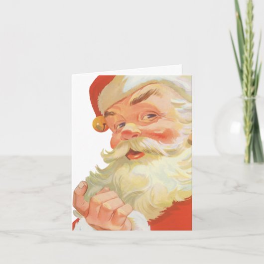 Merci de Noël vintage (Devant)