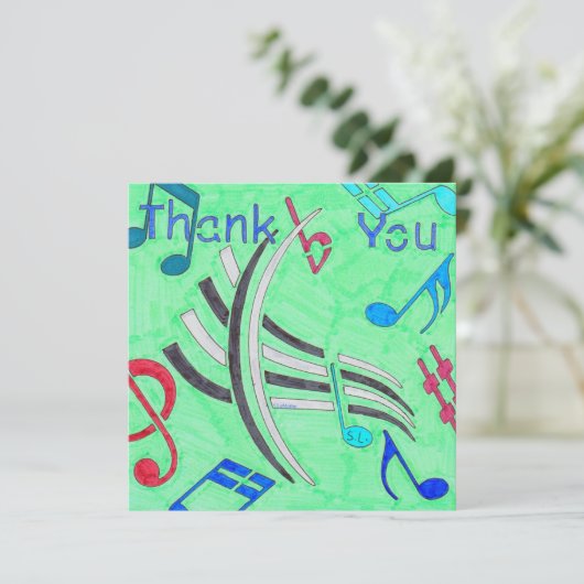 Merci de note bleue (Debout devant)