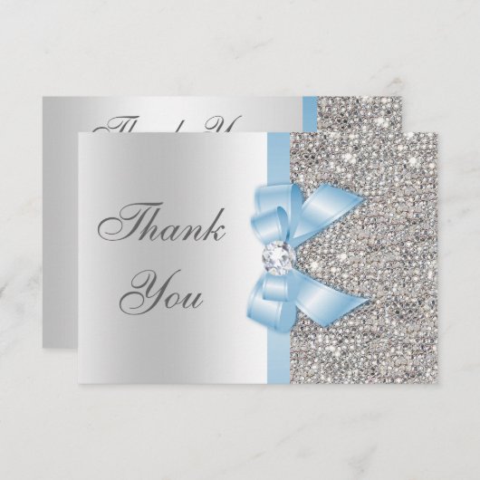 Merci de paillettes d'argent d'arc de Faux de (Devant / Derrière)