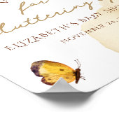 Merci de papillon Boho pour la farce par affiche (Coin)