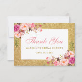 Merci de Parties scintillant Fête de l'mariée en o (Devant)