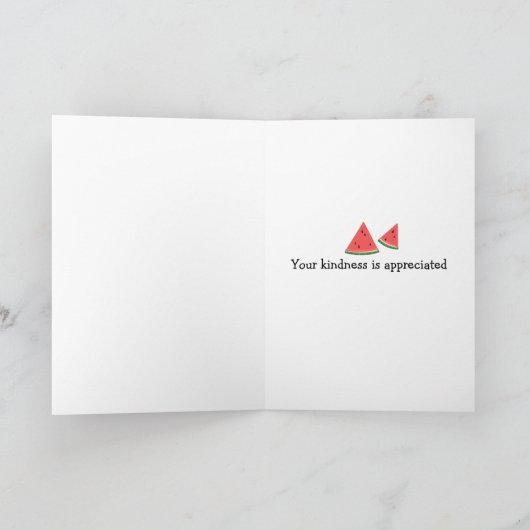 Merci de pastèque (Intérieur)