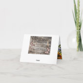 Merci de pays de crâne de Longhorn de tournesol de (Dos)