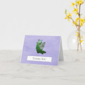 Merci de Peacock | Carte Lavender (Fleur jaune)