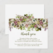 Merci De Pépites De Printemps Pour Votre Carte De  (Devant / Derrière)