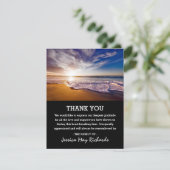 Merci de plage vide | Photo des funérailles océani (Debout devant)