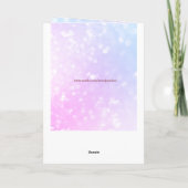 Merci de prendre soin de ma carte fille (Dos)