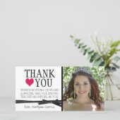 Merci de professeur avec la photo (Debout devant)