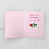 Merci de professeur de danse sur mesure (Intérieur)