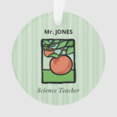 Merci de professeur de sciences, Apple (devant)