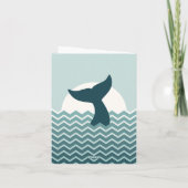 Merci de queue de baleine de mariage (Dos)