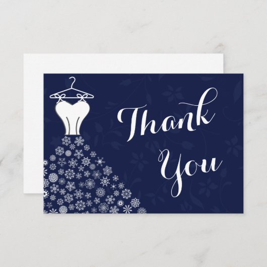 Merci de robe de mariage de flocons de neige de (Devant / Derrière)