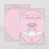 Merci de rose de filles jumelles, de coussin et de (Devant / Derrière)