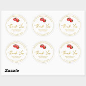 Merci de sauce tomate maison simple Étiquette (Feuille)