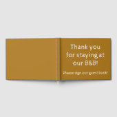 "Merci de séjour à notre B&B !" Livre d'or (Complet)