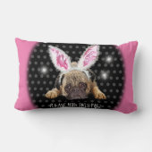 Merci de serrer ce coussin de carlin Lumbar. (Verso)