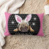 Merci de serrer ce coussin de carlin Lumbar. (Couverture)