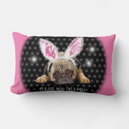 Merci de serrer ce coussin de carlin Lumbar. (Recto)